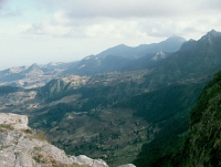 escarpment noord van Addis